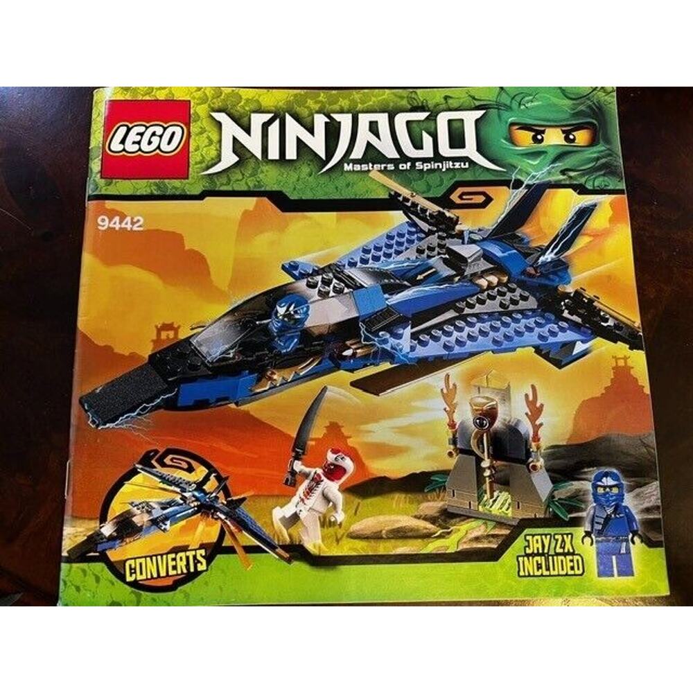 LEGO 9442 NINJAGO Instruction Manual ONLY Jay's Storm Fighter